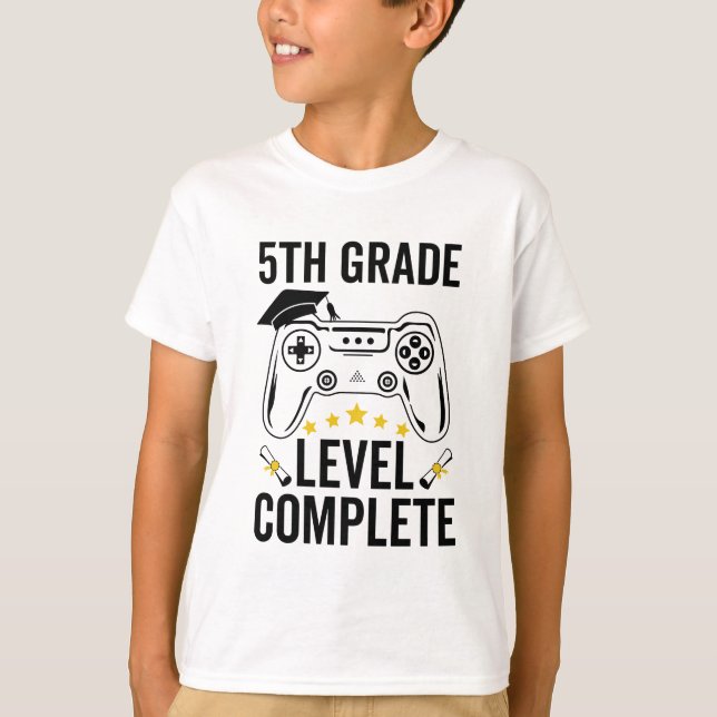 Camiseta Nível de 5 Nível de Graduação Completa Classe de G (Frente)