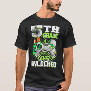 Camiseta Nível de 5 Nível Desbloqueado De Volta Para Gama D