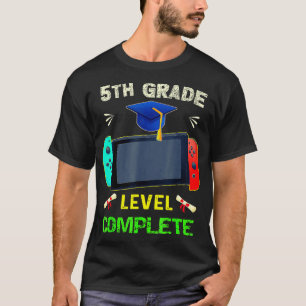 Camiseta Nível de 5 para Graduação Completa de Jogos classe