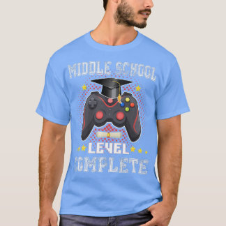 Camiseta Nível De Escola Médio Completa Classe De Graduação
