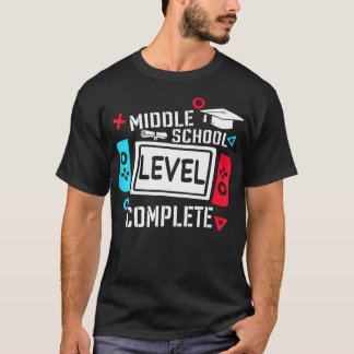 Camiseta Nível De Escola Médio Concluído Da Graduação De 20