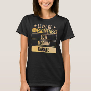 Camiseta Nível De Karato De Consciência
