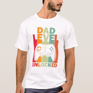 Camiseta Nível de Pai de Anúncio de Gravidez