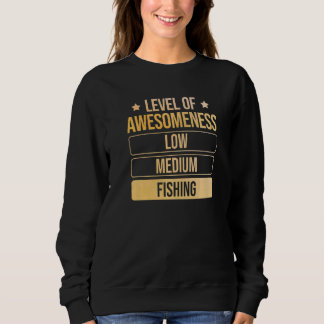 Camiseta Nível De Pesca De Sensibilização