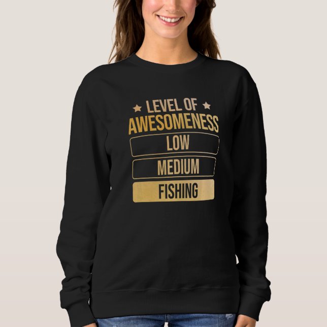 Camiseta Nível De Pesca De Sensibilização (Frente)