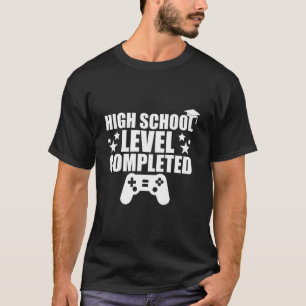Camiseta Nível De Segundo grau Para Crianças Concluído! 