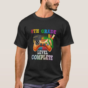 Camiseta Nível do 8º ano completo no último dia do curso