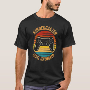 Camiseta Nível do jardim de infância desbloqueado Roupa Pri