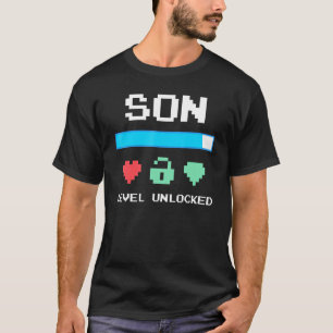 Camiseta Nível do Pai do jogador Libertado Filho Nascido G