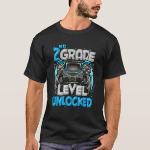 Camiseta Nível do segundo Jogo Desbloqueado No Nível Do seg