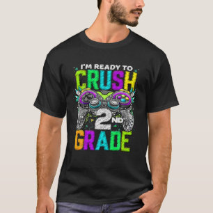 Camiseta Nível do segundo Jogo Desbloqueado No Nível Do Seg