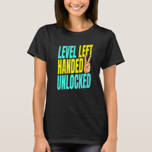 Camiseta Nível Esquerdo Desbloqueado Para A Esquerda