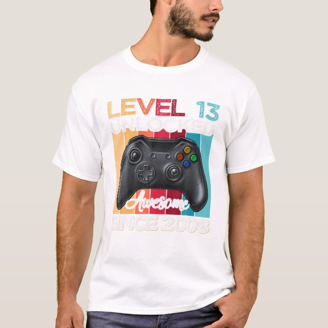 Camiseta Nível Incrível Desde 2008 (Frente)
