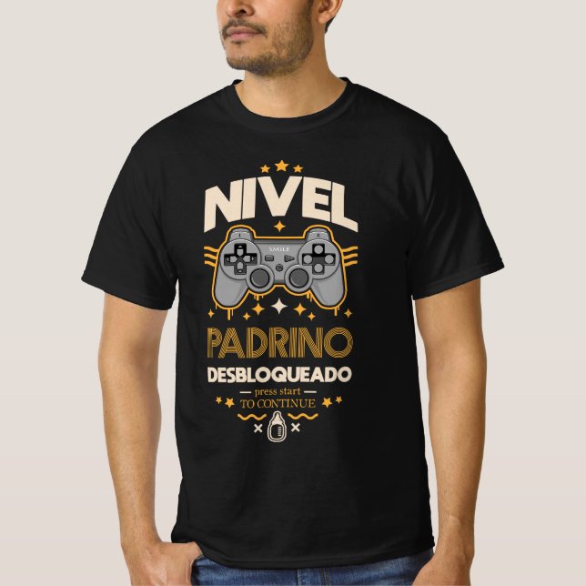 Camiseta Nivel padrino desbloqueado (Frente)