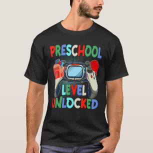 Camiseta Nível pré-escolar Desbloqueado Jogador De Volta Pa