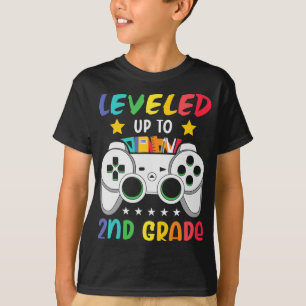 Camiseta Nivelado Até segundo Garoto De Segundo Grau
