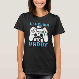 Camiseta Nivelamento Até À Engrenagem Ao Pai Promovido Ao P