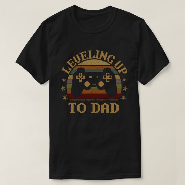 Camiseta Nivelamento Até Anúncio De Gravidez De Jogador De  (Frente do Design)