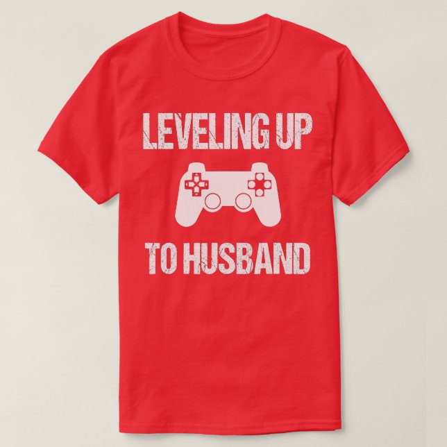 Camiseta Nivelamento Até Ao Marido (89) (Frente do Design)