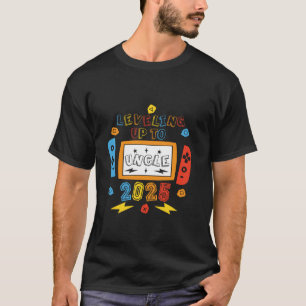 Camiseta Nivelamento Até Ao Tio 2025 Anúncio De Gravidez G