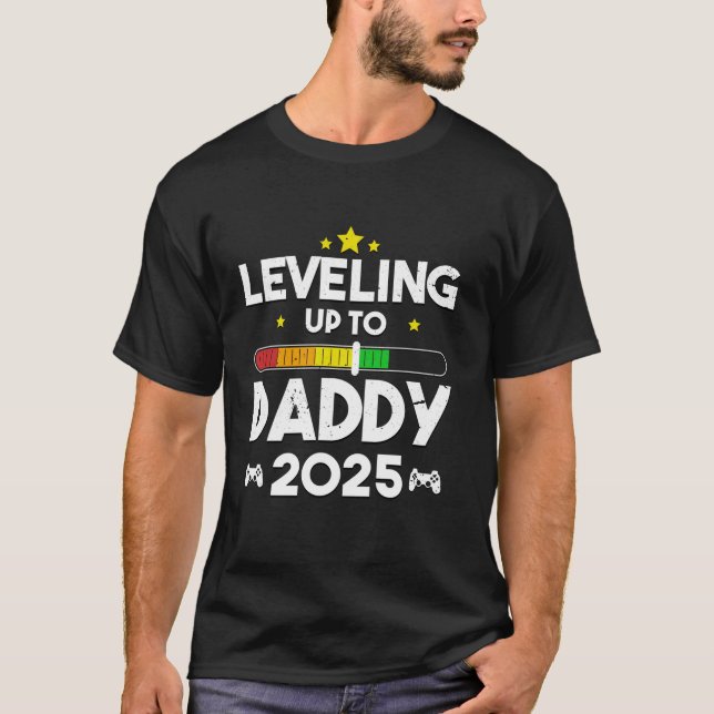 Camiseta Nivelando até a carga do Pai promovida para Pai do (Frente)
