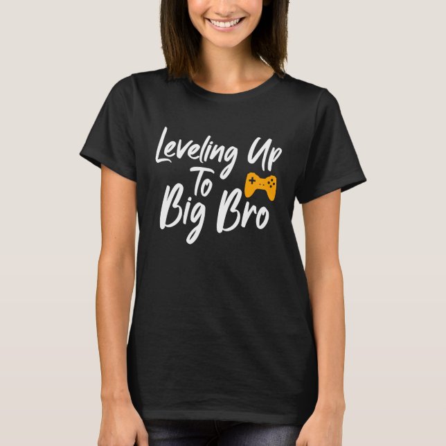 Camiseta Nivelando até Big Bro Gamer Brother 2021 (Frente)