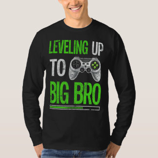 Camiseta Nivelando Até O Anúncio Do Big Bro Gamer Baby Sib