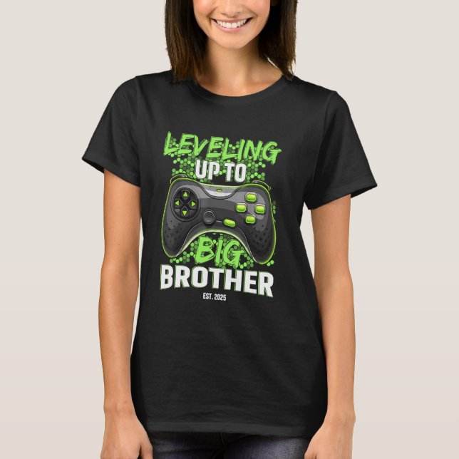 Camiseta Nivelando Até O Big Brother Est 2025 Con Engraçado (Frente)