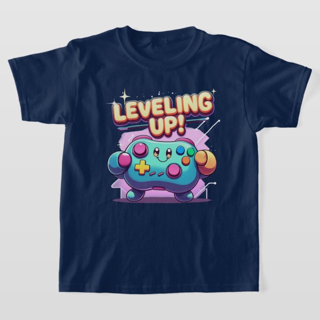 Camiseta Nivelando! Gaming Controller Kawaii Tee (Postura )