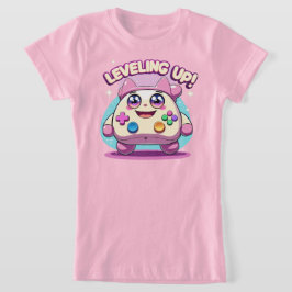Camiseta Nivelando! Gaming Controller Kawaii Tee