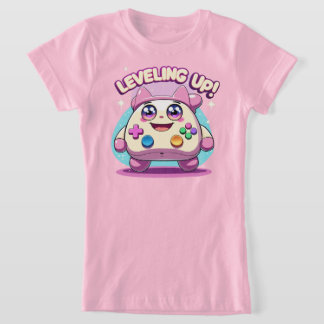 Camiseta Nivelando! Gaming Controller Kawaii Tee