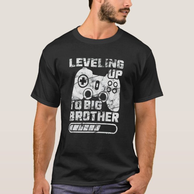 Camiseta Nivelando Grande Irmão Ideia de Irmão Grande (Frente)