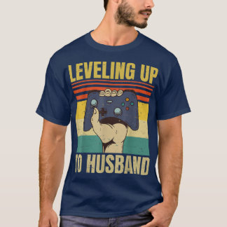 Camiseta Nivelando Para Casamento De Jogadores Do Groom Do