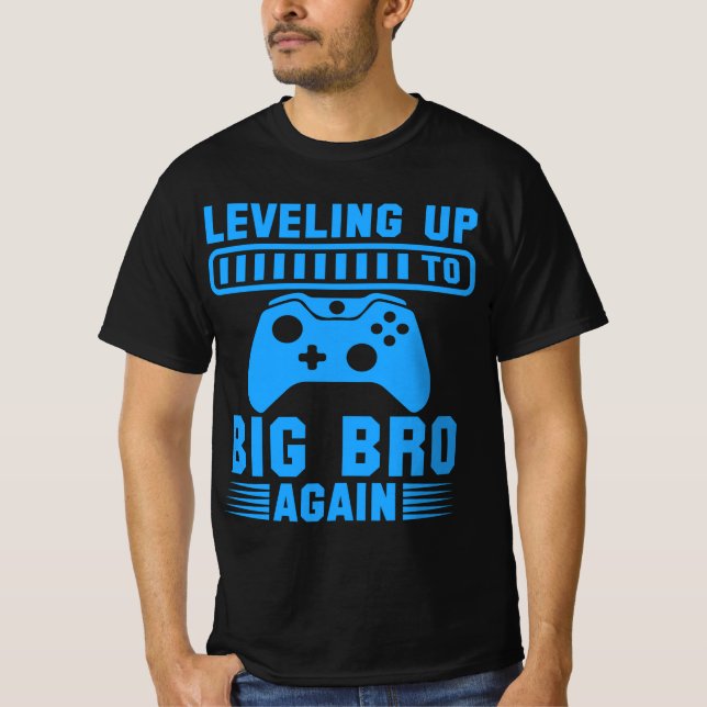 Camiseta Nivelando Para O Big Bro Novamente (Frente)