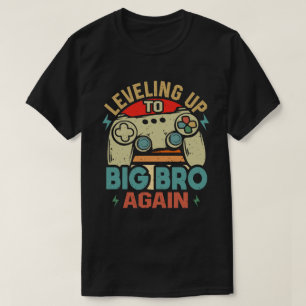 Camiseta Nivelando Para O Big Bro Novamente Gamer Vintage B