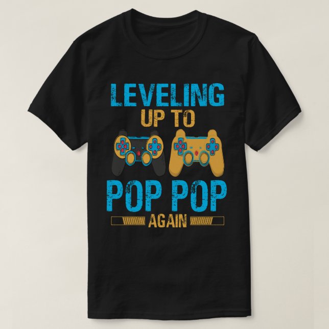 Camiseta Nivelando Para POP POP Novamente (Frente do Design)