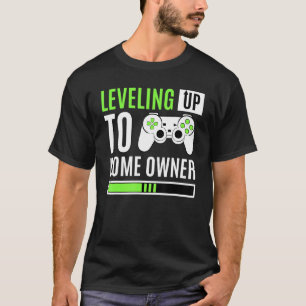 Camiseta Nivelando Para Proprietário Doméstico Jogo Casa Ce