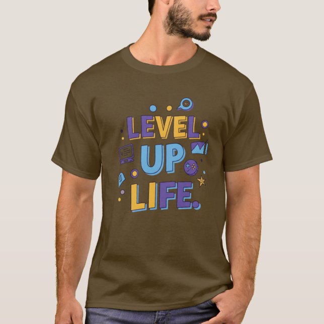 Camiseta NívelVidaSuperior (Frente)