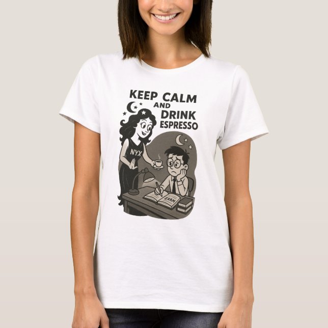 Camiseta Nix (deusa do engano) (Frente)