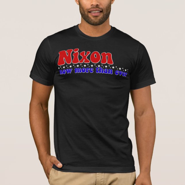 Camiseta Nixon agora mais do que nunca - pregador inspirado (Frente)