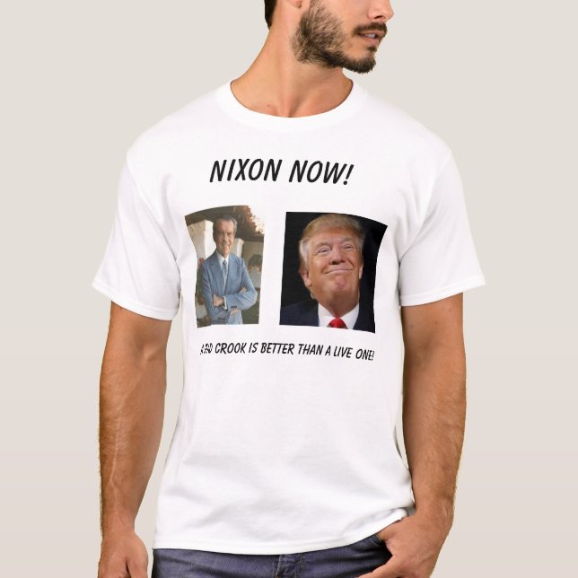 Camiseta Nixon agora! … - Personalizado (Frente)
