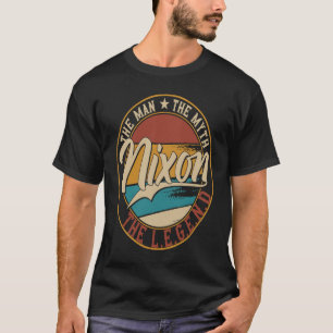 Camiseta Nixon O homem o mito a lenda