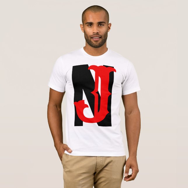 Camiseta NJ (Nova Jersey) (Frente Completa)