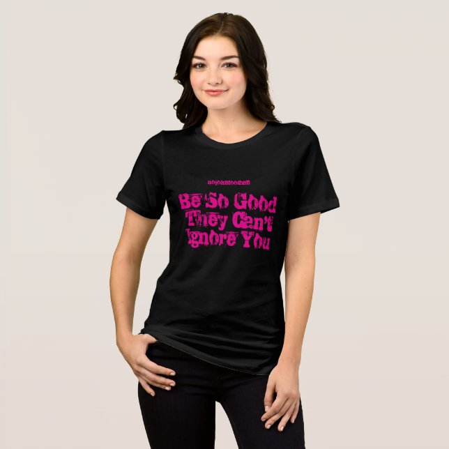Camiseta NJF CHALK Can'T Ignore Pink (Frente Completa)