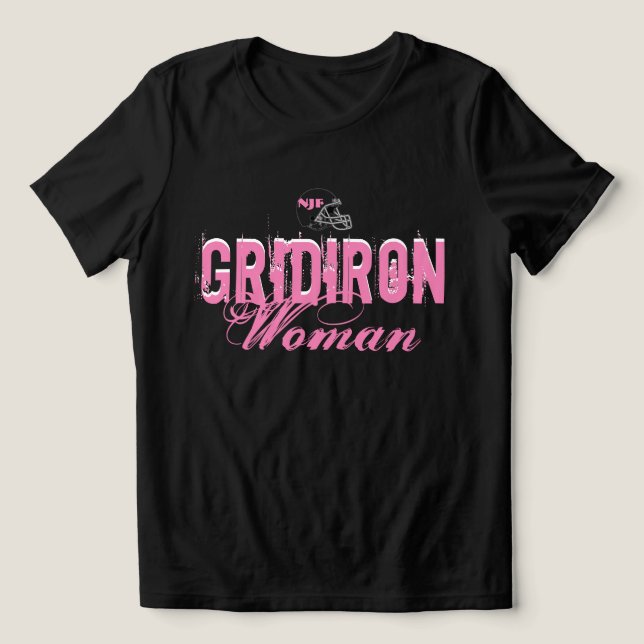Camiseta NJF GRIDIRON  Edge Chalk Woman  (Design frontal)