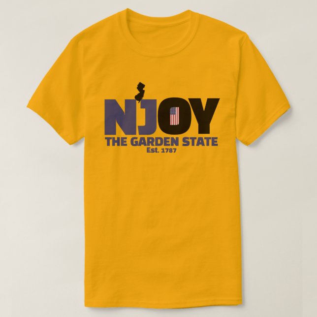 CAMISETA N'JOY  (Frente do Design)