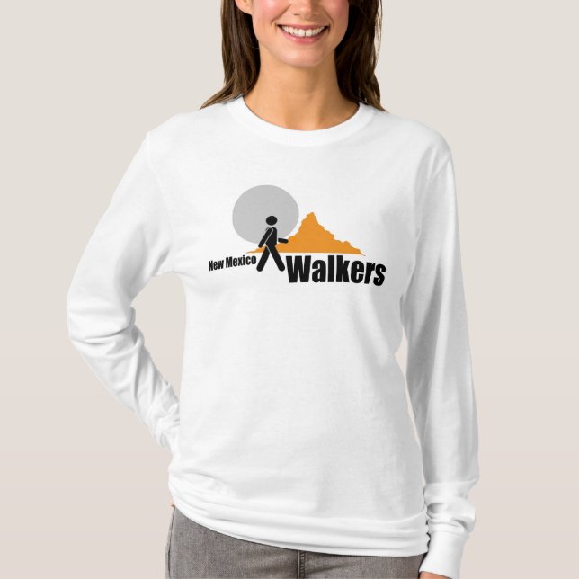 Camiseta NM Walkers com manga longa (Frente)