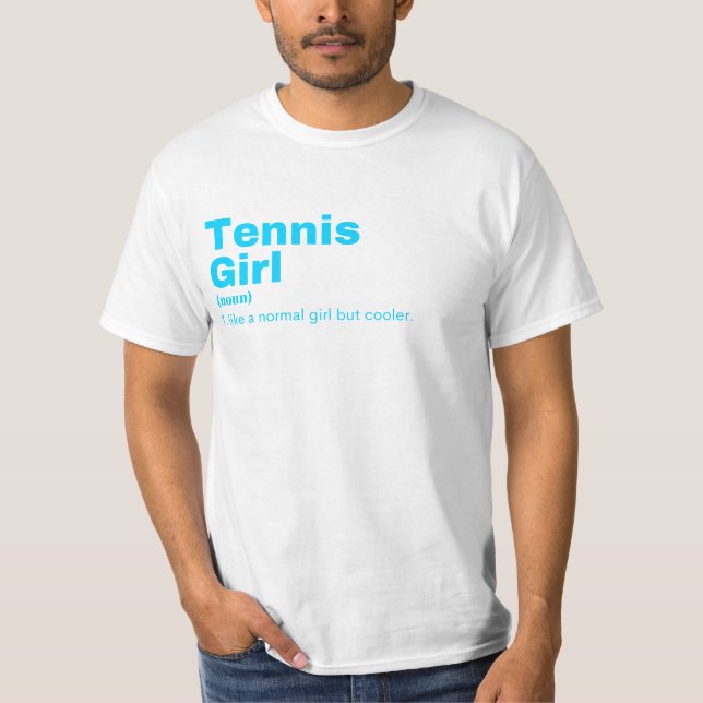 Camiseta Nnis Girl - Tênis (Frente)