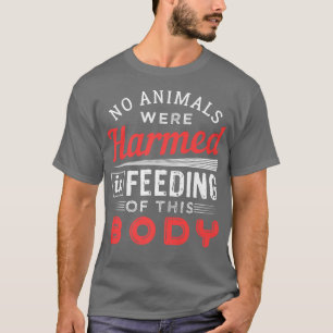 Camiseta No Animals Were Harmed Vegan Design 