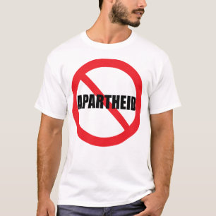 CAMISETA "NO APARTHEID"